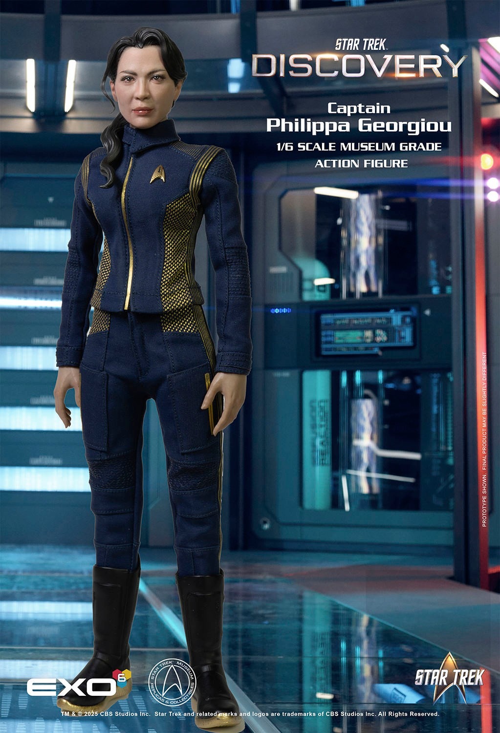 Pre-Order EXO-6 Star Trek Discovery Captain Philippa Georgiou Figure EXO-02-013
